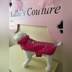 Quilted, Fleece Lined Jacket.